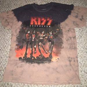 kiss destroyer t shirt